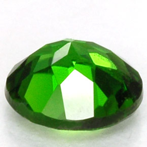 Chrome Diopside Gemstone in 5 mm (calibrated) Size for Sale, Chrome Diopside Stone in Green Color