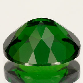 Chrome Diopside Gemstone in 11 x 9 mm (calibrated) Size for Sale, Chrome Diopside Stone in Green Color