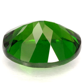 Chrome Diopside Gemstone in 10 x 8 mm (calibrated) Size for Sale, Chrome Diopside Stone in Green Color