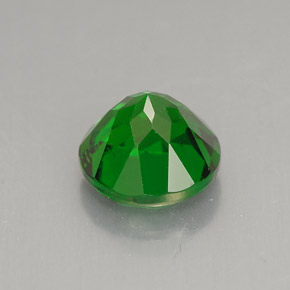Chrome Diopside Gemstone in 7 mm (calibrated) Size for Sale, Chrome Diopside Stone in Green Color