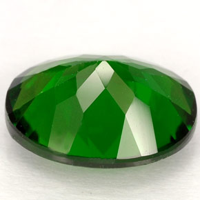 Chrome Diopside Gemstone in 10 x 8 mm (calibrated) Size for Sale, Chrome Diopside Stone in Green Color