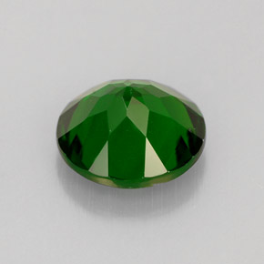Chrome Diopside Gemstone in 8 mm (calibrated) Size for Sale, Chrome Diopside Stone in Green Color