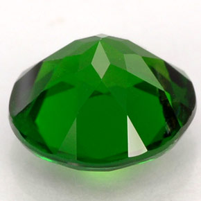 Chrome Diopside Gemstone in 8 mm (calibrated) Size for Sale, Chrome Diopside Stone in Green Color