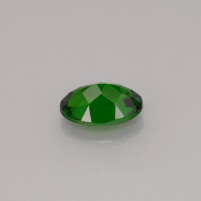 Chrome Diopside Gemstone in 7 x 5 mm (calibrated) Size for Sale, Chrome Diopside Stone in Green Color