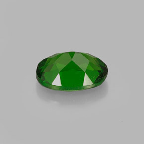 Chrome Diopside Gemstone in 7 x 5 mm (calibrated) Size for Sale, Chrome Diopside Stone in Green Color