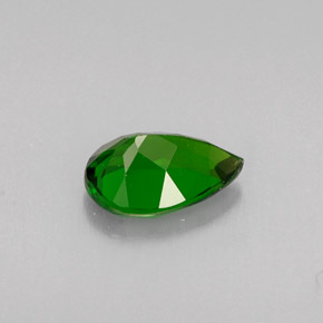 Chrome Diopside Gemstone in 7 x 5 mm (calibrated) Size for Sale, Chrome Diopside Stone in Green Color