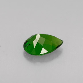 Chrome Diopside Gemstone in 6.9 x 4.8 mm Size for Sale, Chrome Diopside Stone in Green Color