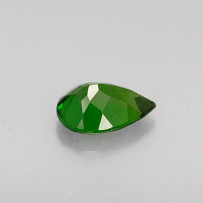 Chrome Diopside Gemstone in 7 x 5 mm (calibrated) Size for Sale, Chrome Diopside Stone in Green Color