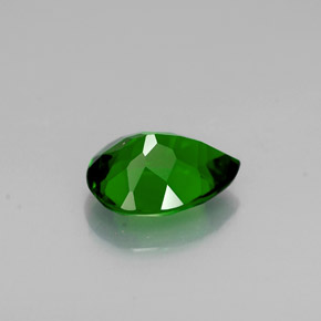 Chrome Diopside Gemstone in 7 x 5 mm (calibrated) Size for Sale, Chrome Diopside Stone in Green Color