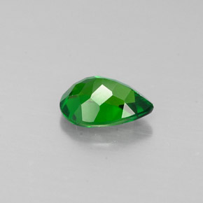 Chrome Diopside Gemstone in 6.4 x 4.7 mm Size for Sale, Chrome Diopside Stone in Green Color