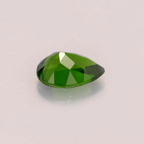 Chrome Diopside Gemstone in 7 x 5 mm (calibrated) Size for Sale, Chrome Diopside Stone in Green Color