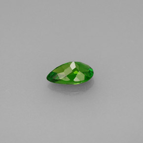 Chrome Diopside Gemstone in 6.3 x 3.9 mm Size for Sale, Chrome Diopside Stone in Green Color