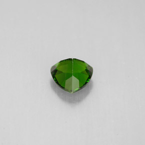 Chrome Diopside Gemstone in 5.3 x 5.2 mm Size for Sale, Chrome Diopside Stone in Green Color