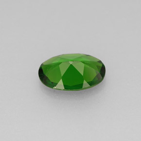 Chrome Diopside Gemstone in 7 x 5 mm (calibrated) Size for Sale, Chrome Diopside Stone in Green Color