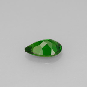 Chrome Diopside Gemstone in 7.7 x 5 mm Size for Sale, Chrome Diopside Stone in Green Color