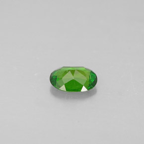 Chrome Diopside Gemstone in 4.7 x 3.7 mm Size for Sale, Chrome Diopside Stone in Green Color