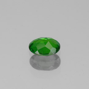 Chrome Diopside Gemstone in 5.1 x 4.1 mm Size for Sale, Chrome Diopside Stone in Green Color