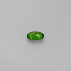 Chrome Diopside Gemstone in 5.6 x 3.8 mm Size for Sale, Chrome Diopside Stone in Green Color