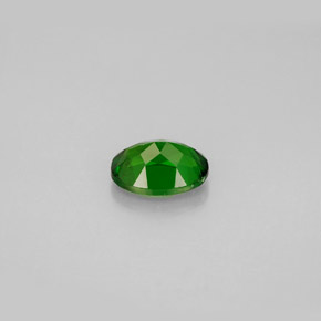 Chrome Diopside Gemstone in 7.2 x 5.2 mm Size for Sale, Chrome Diopside Stone in Green Color