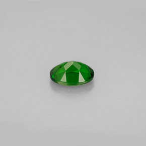 Chrome Diopside Gemstone in 7 x 5 mm (calibrated) Size for Sale, Chrome Diopside Stone in Green Color