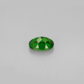 Chrome Diopside Gemstone in 7 x 5 mm (calibrated) Size for Sale, Chrome Diopside Stone in Green Color