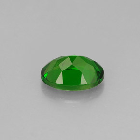 Chrome Diopside Gemstone in 7 x 5 mm (calibrated) Size for Sale, Chrome Diopside Stone in Green Color