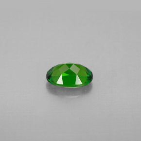 Chrome Diopside Gemstone in 7 x 5 mm (calibrated) Size for Sale, Chrome Diopside Stone in Green Color