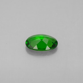 Chrome Diopside Gemstone in 7 x 5 mm (calibrated) Size for Sale, Chrome Diopside Stone in Green Color