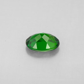 Chrome Diopside Gemstone in 7 x 5 mm (calibrated) Size for Sale, Chrome Diopside Stone in Green Color