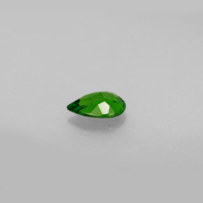 Chrome Diopside Gemstone in 6.5 x 4.6 mm Size for Sale, Chrome Diopside Stone in Green Color
