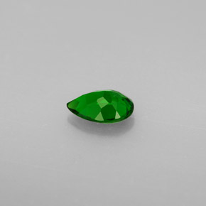 Chrome Diopside Gemstone in 7 x 5 mm (calibrated) Size for Sale, Chrome Diopside Stone in Green Color