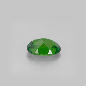 Chrome Diopside Gemstone in 7 x 5 mm (calibrated) Size for Sale, Chrome Diopside Stone in Green Color