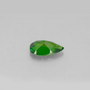 Chrome Diopside Gemstone in 8 x 4.9 mm Size for Sale, Chrome Diopside Stone in Green Color