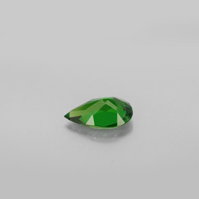 Chrome Diopside Gemstone in 8 x 5 mm Size for Sale, Chrome Diopside Stone in Green Color