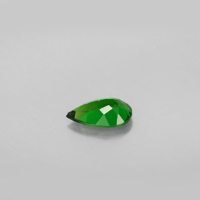 Chrome Diopside Gemstone in 7.6 x 4.9 mm Size for Sale, Chrome Diopside Stone in Green Color