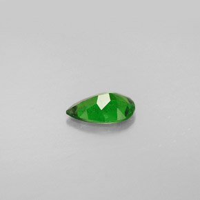 Chrome Diopside Gemstone in 8 x 5.2 mm Size for Sale, Chrome Diopside Stone in Green Color
