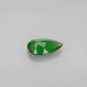 Chrome Diopside Gemstone in 7.9 x 5.1 mm Size for Sale, Chrome Diopside Stone in Green Color