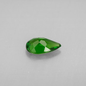 Chrome Diopside Gemstone in 8.1 x 5 mm Size for Sale, Chrome Diopside Stone in Green Color