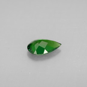 Chrome Diopside Gemstone in 7.6 x 4.8 mm Size for Sale, Chrome Diopside Stone in Green Color
