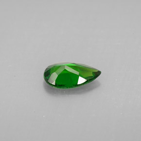 Chrome Diopside Gemstone in 8.1 x 5 mm Size for Sale, Chrome Diopside Stone in Green Color