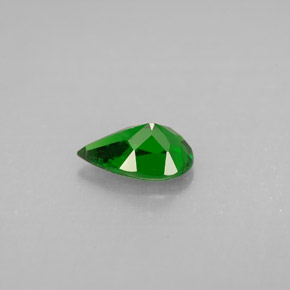 Chrome Diopside Gemstone in 7.8 x 5 mm Size for Sale, Chrome Diopside Stone in Green Color