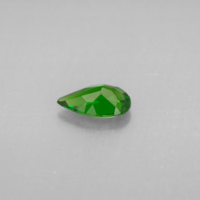 Chrome Diopside Gemstone in 7.7 x 4.7 mm Size for Sale, Chrome Diopside Stone in Green Color