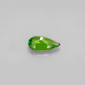 Chrome Diopside Gemstone in 8 x 4.9 mm Size for Sale, Chrome Diopside Stone in Green Color