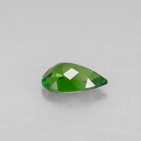 Chrome Diopside Gemstone in 7.6 x 4.8 mm Size for Sale, Chrome Diopside Stone in Green Color