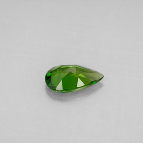 Chrome Diopside Gemstone in 8 x 4.9 mm Size for Sale, Chrome Diopside Stone in Green Color