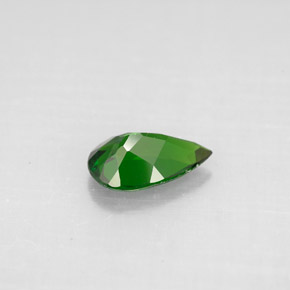Chrome Diopside Gemstone in 8 x 5 mm Size for Sale, Chrome Diopside Stone in Green Color