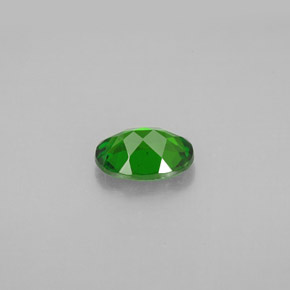 Chrome Diopside Gemstone in 7.2 x 5.2 mm Size for Sale, Chrome Diopside Stone in Green Color