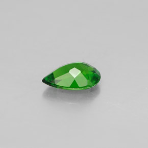 Chrome Diopside Gemstone in 6.7 x 4.7 mm Size for Sale, Chrome Diopside Stone in Green Color