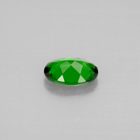 Chrome Diopside Gemstone in 7 x 5 mm (calibrated) Size for Sale, Chrome Diopside Stone in Green Color