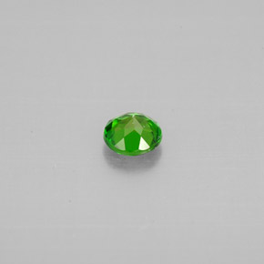 Chrome Diopside Gemstone in 4 mm (calibrated) Size for Sale, Chrome Diopside Stone in Green Color